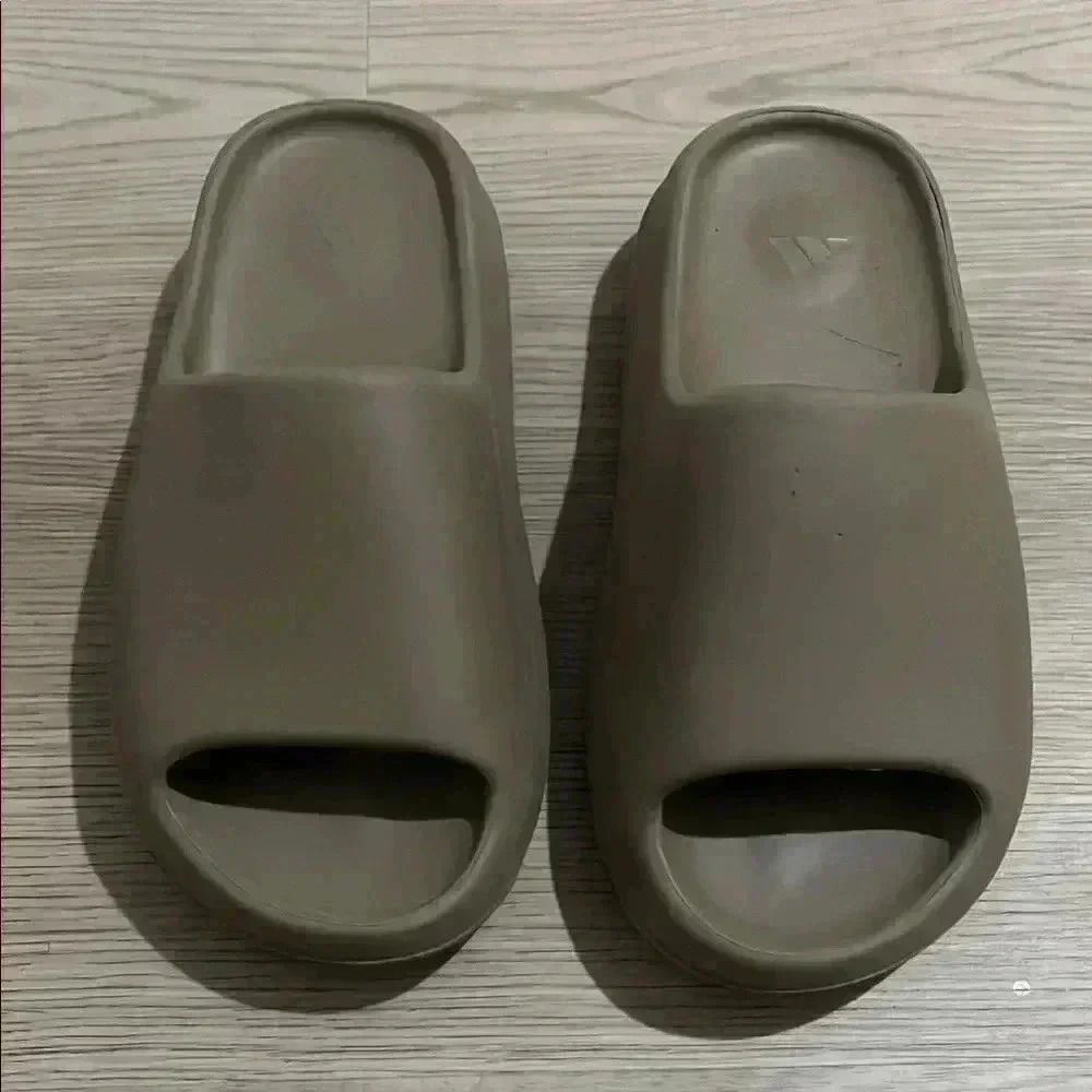 Adidas Yeezy Olive Green Slide Sandals